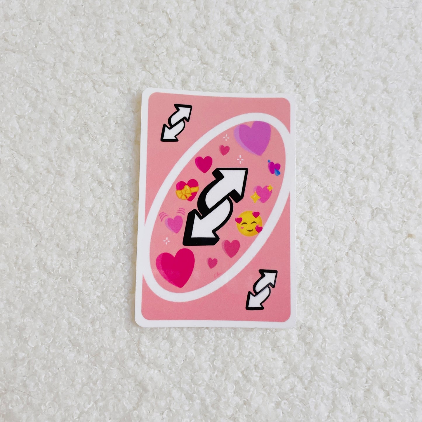 Uno Valentineās Day Sticker