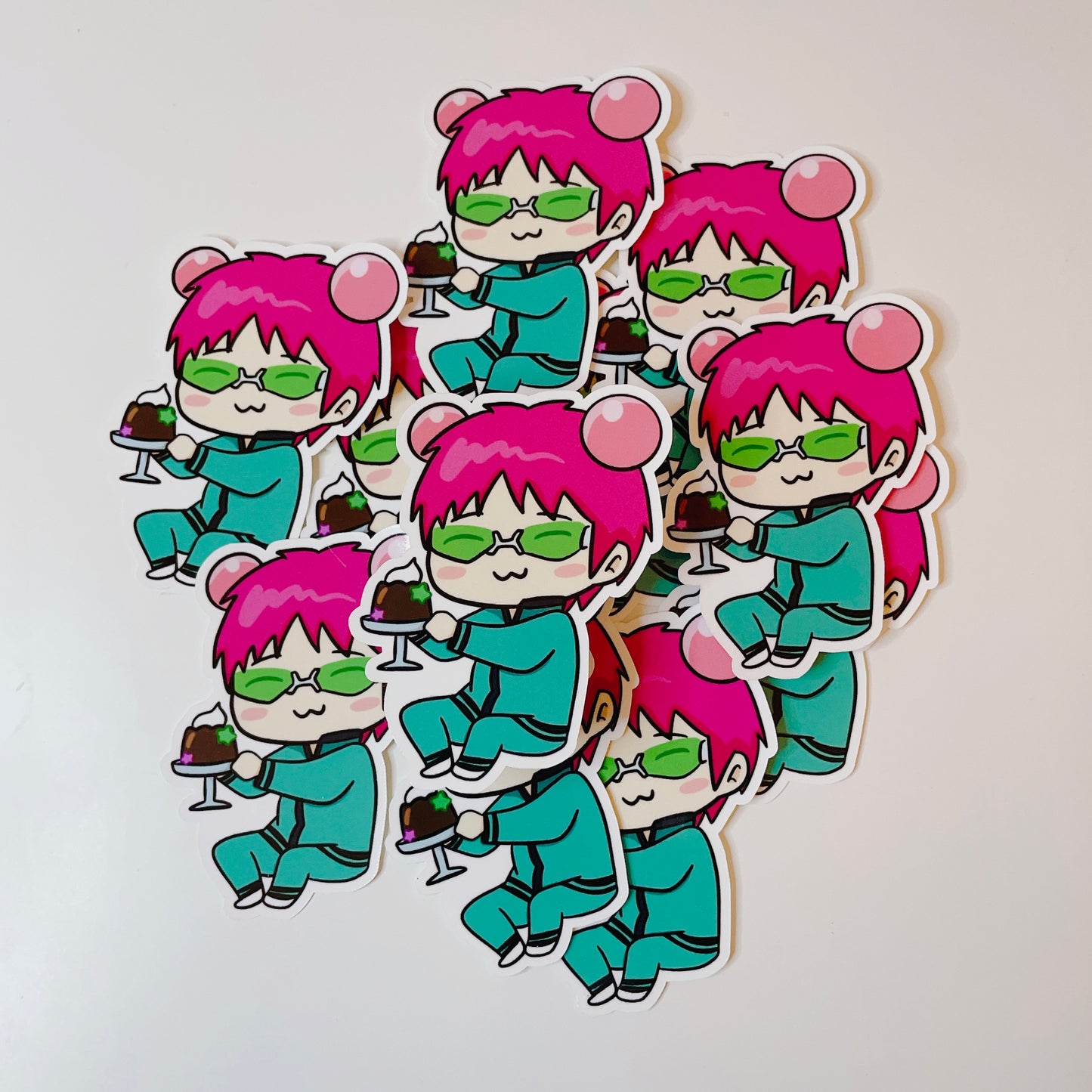 SK & Coffee Jelly Anime Sticker