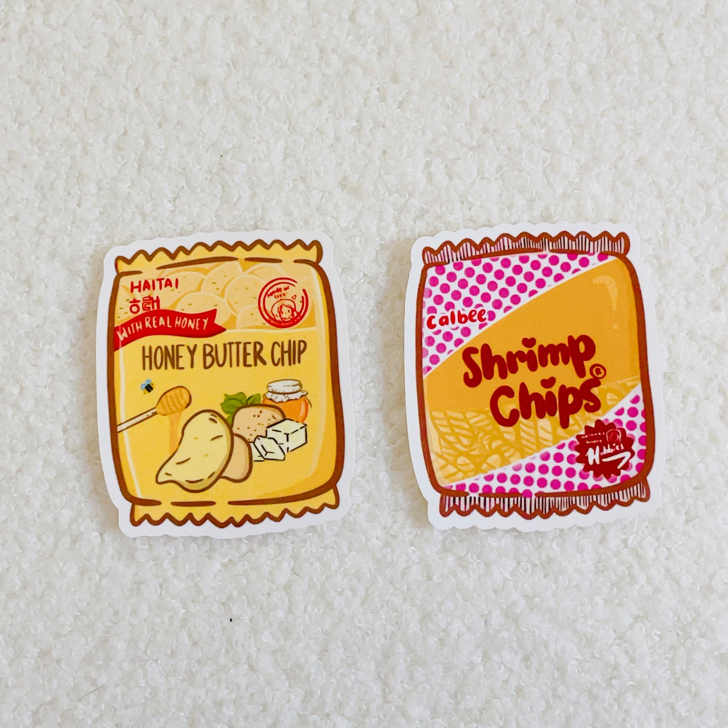 Shrimp Chips | Honey Butter Chips Sticker