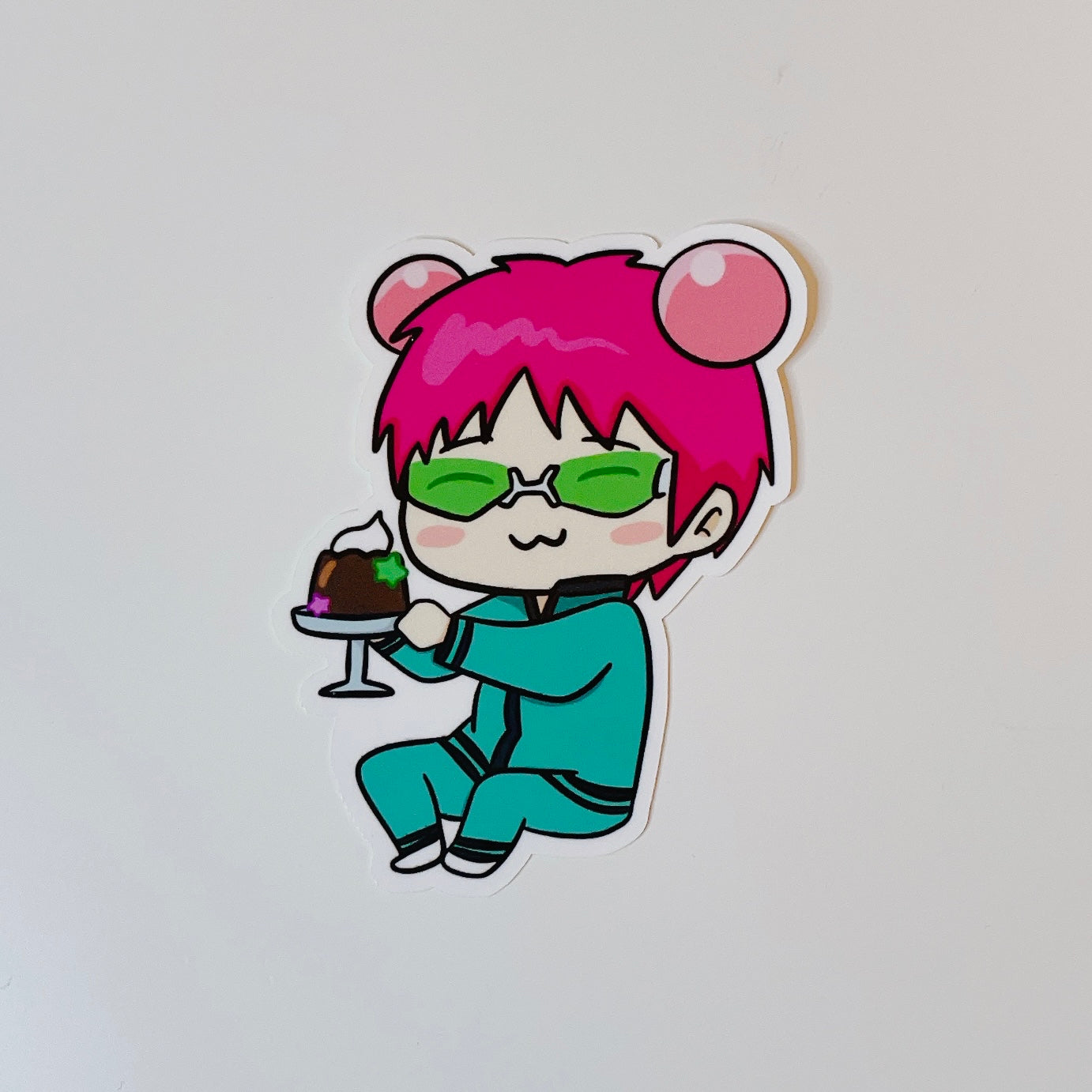SK & Coffee Jelly Anime Sticker