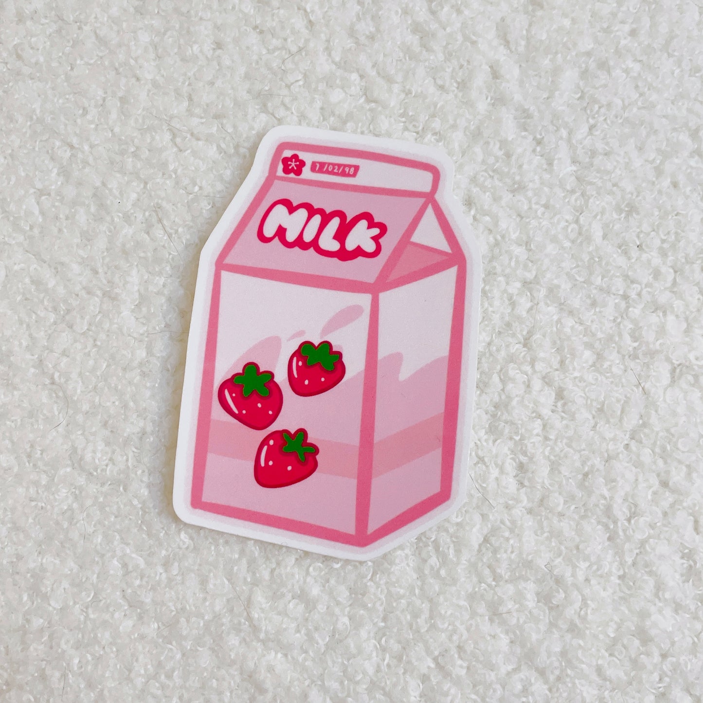 Strawberry Milk Sticker