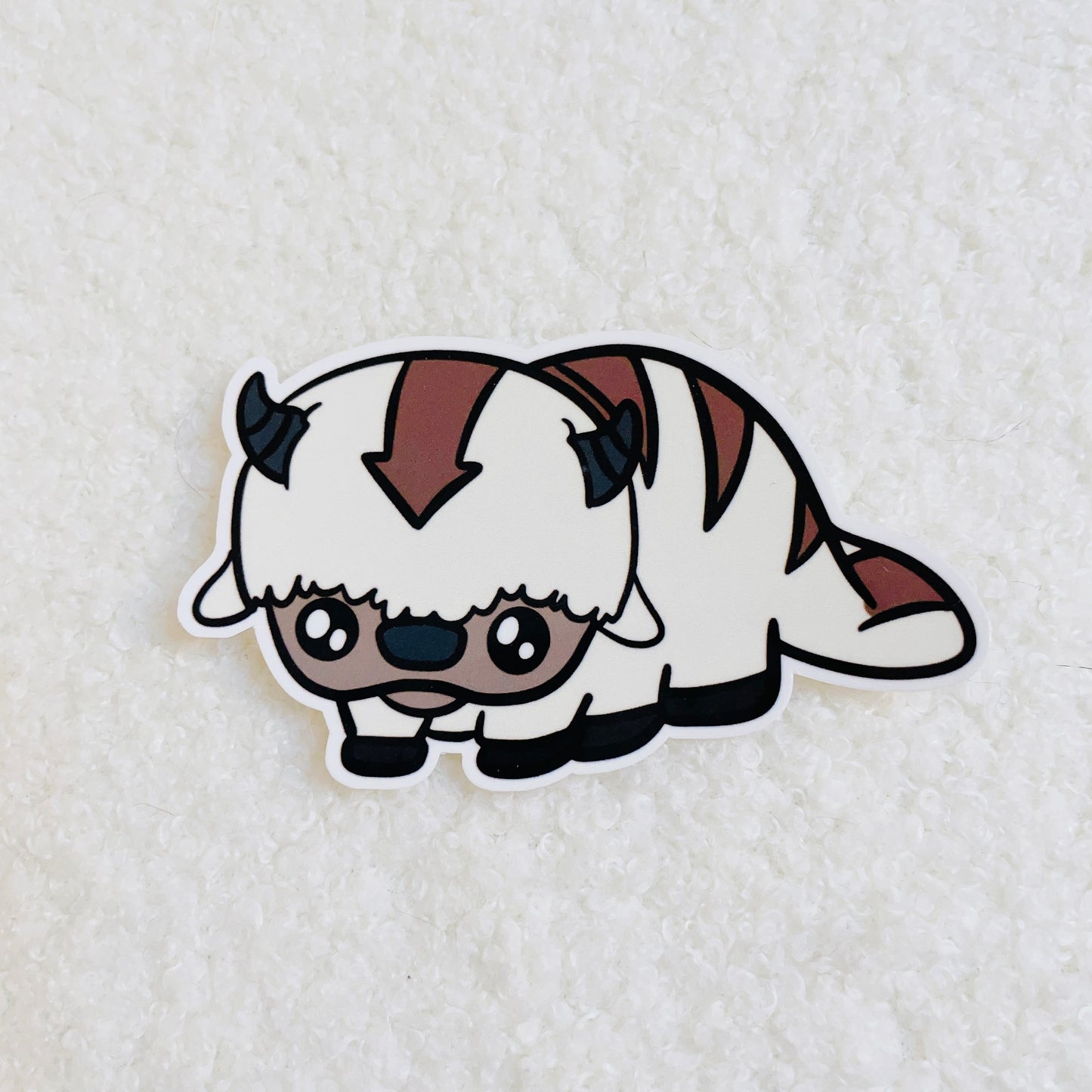 Flying Bison Anime Sticker