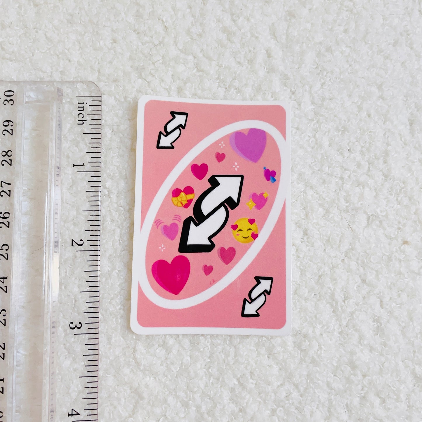 Uno Valentineās Day Sticker