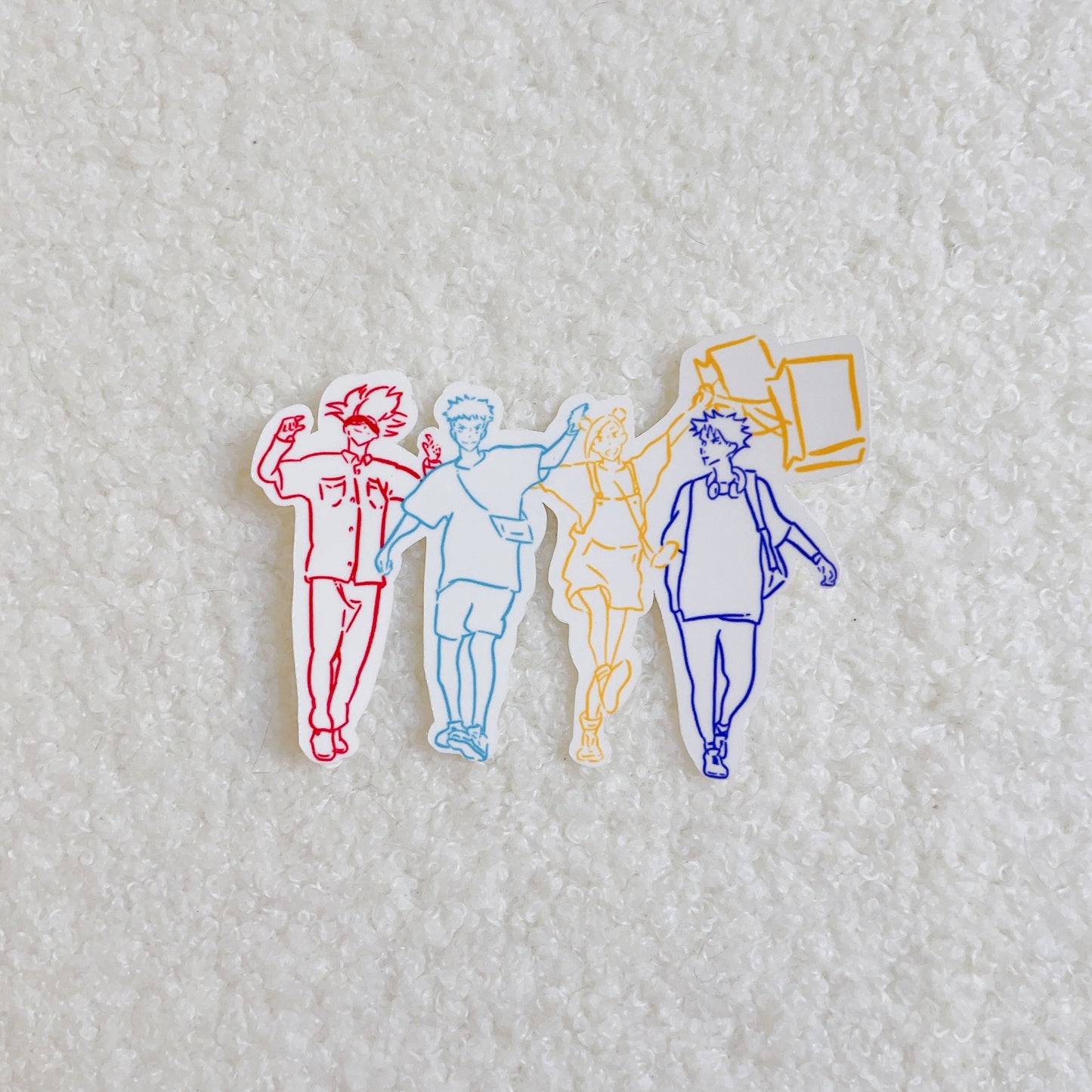 Fab 4 Sticker