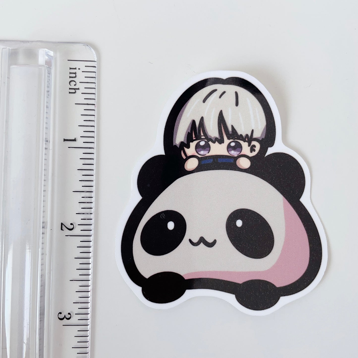Toge Panda Anime Sticker