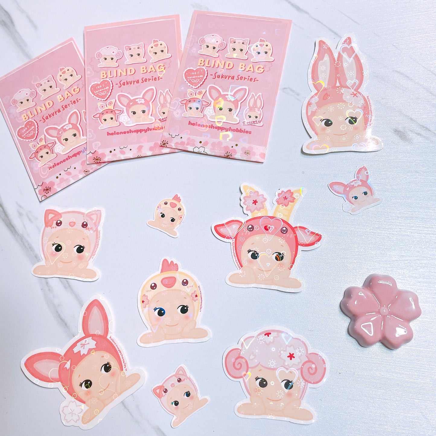 sakura baby sticker blind bags ♡