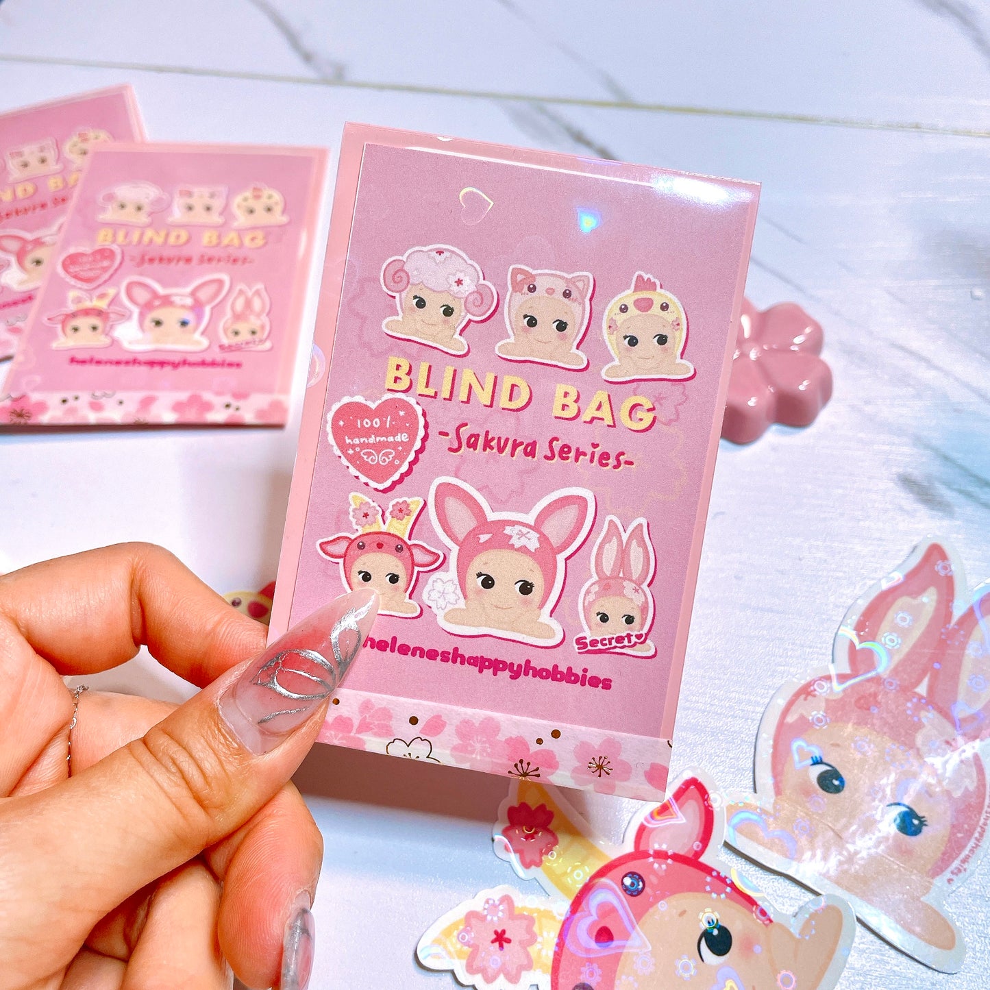 sakura baby sticker blind bags ♡