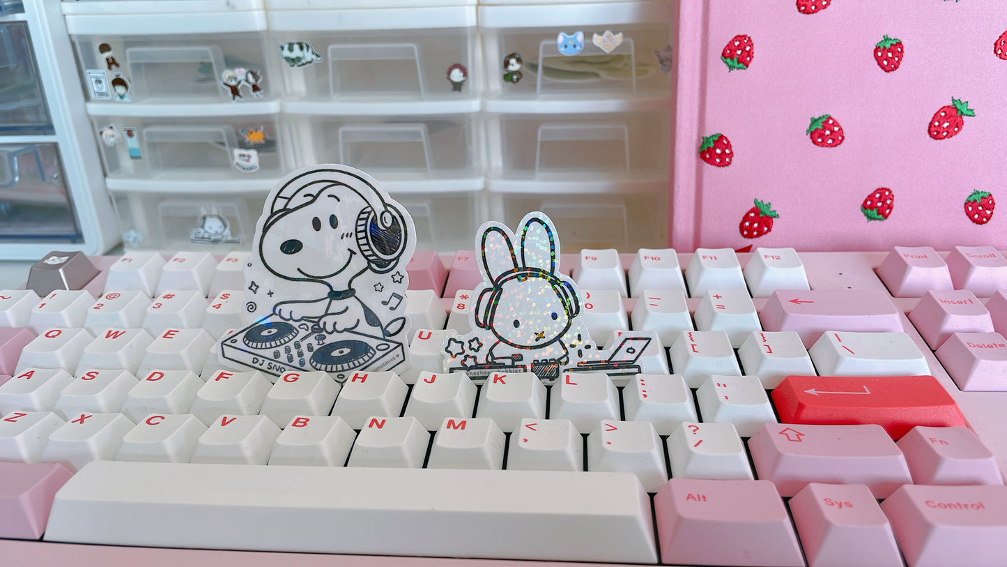 Dj Miffy Sticker (Best Seller)