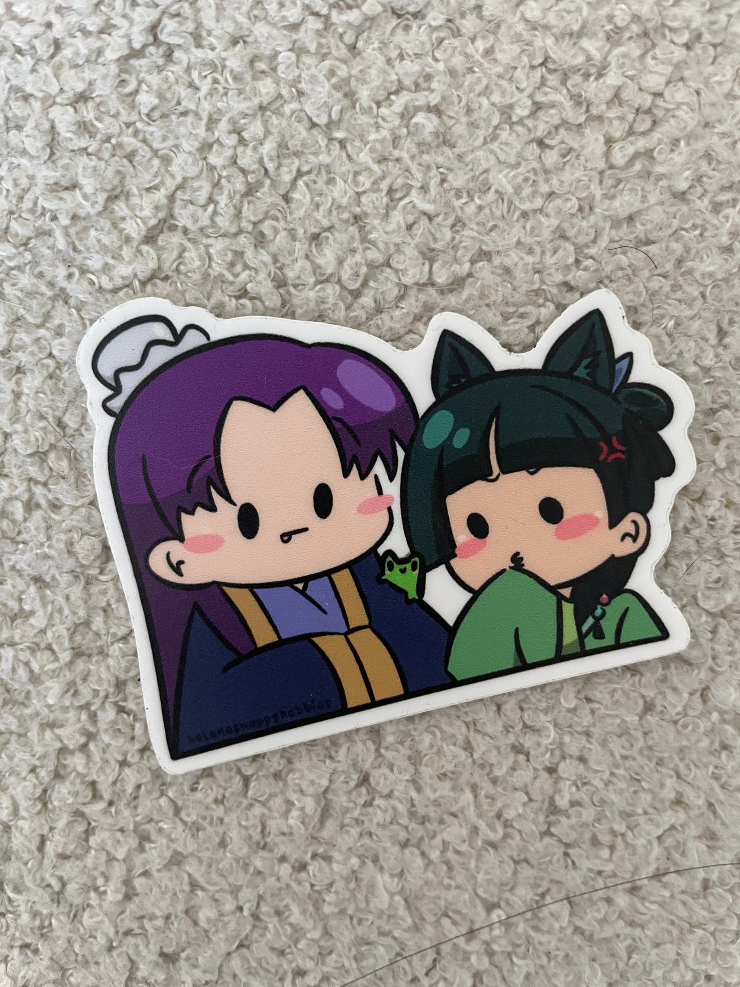 Maomao x Jinshi Stickers 3 different designs