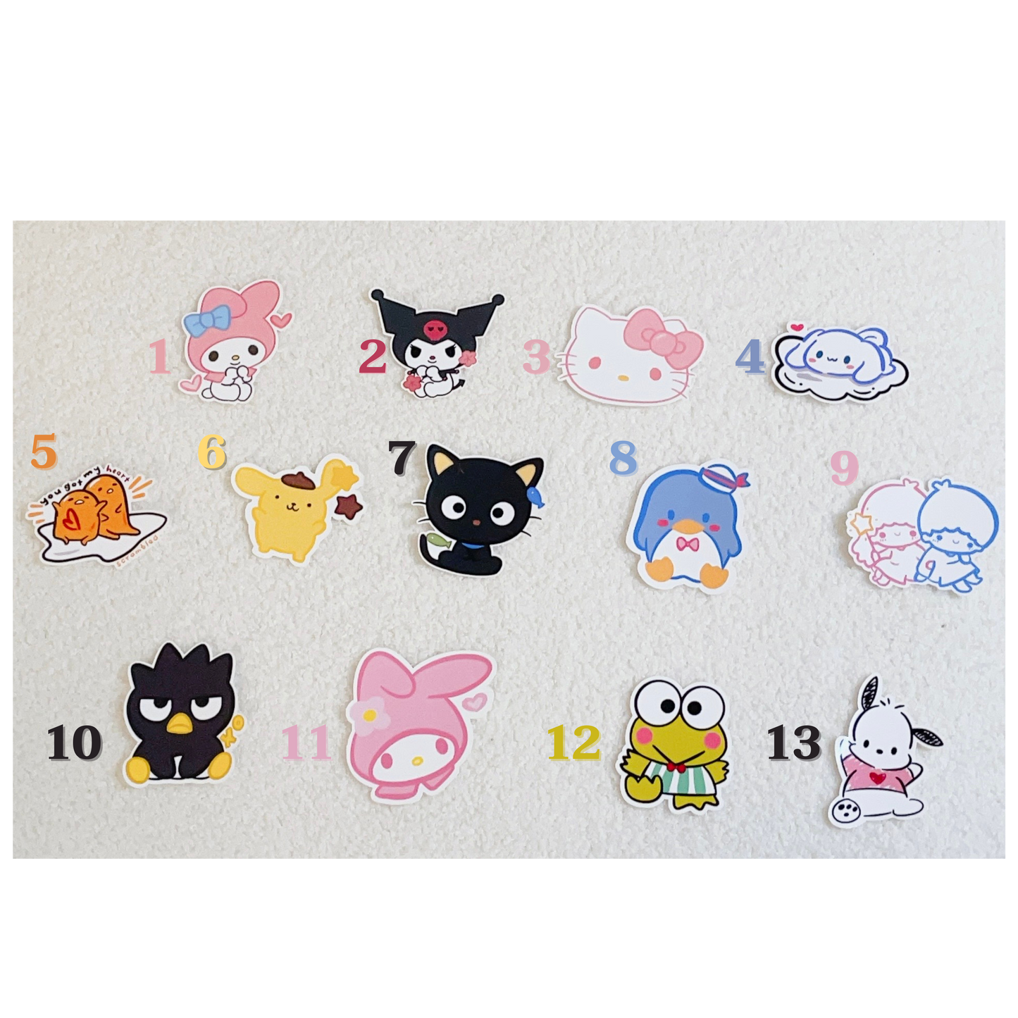 HK & Fwens ☆ Stickers