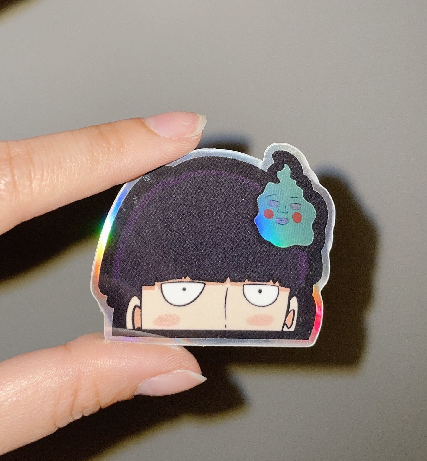 Mini Holographic MP100 Peeker Sticker