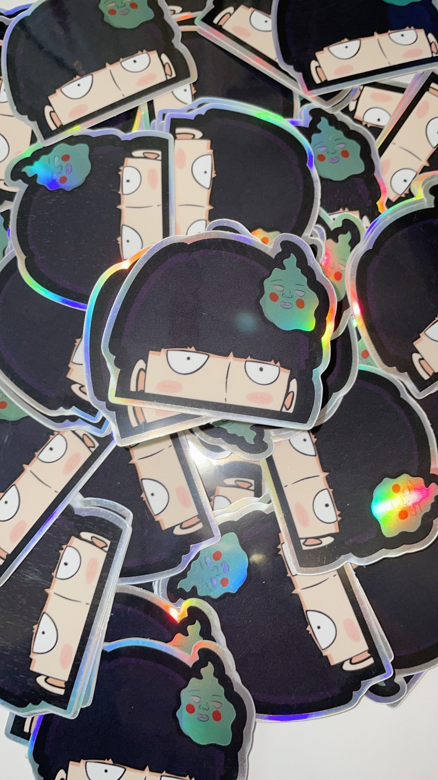 Mini Holographic MP100 Peeker Sticker