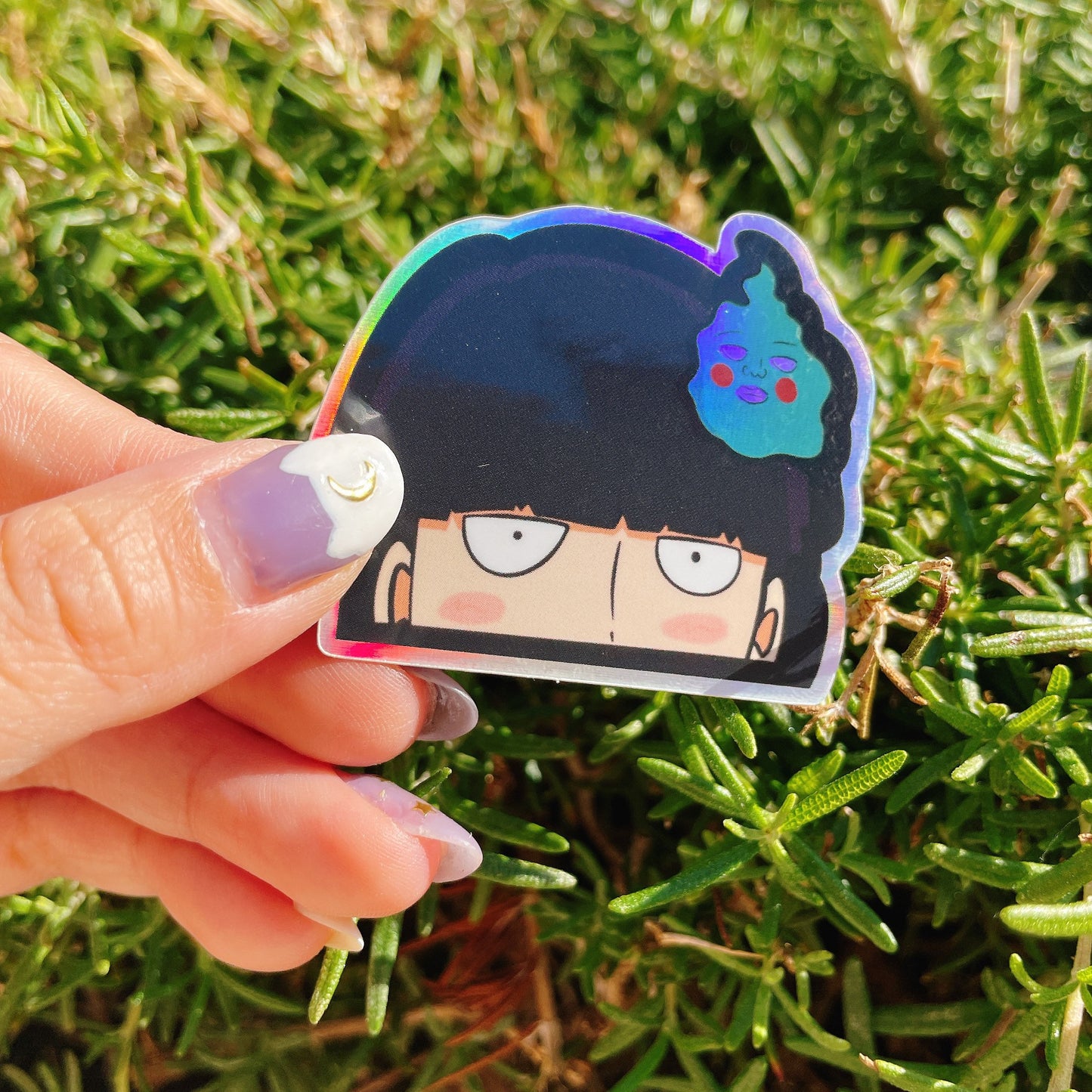 Mini Holographic MP100 Peeker Sticker