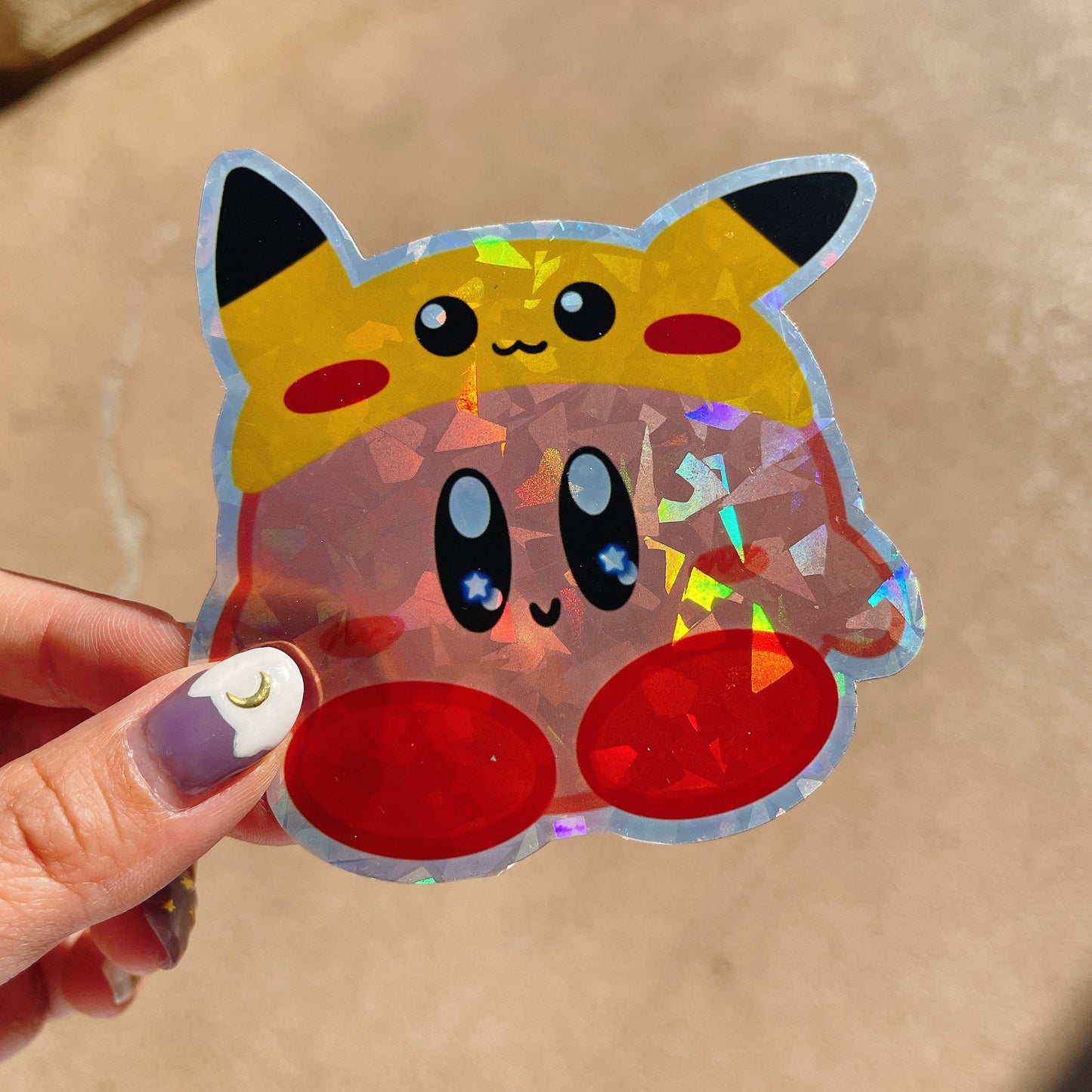 PikaKirby Sticker