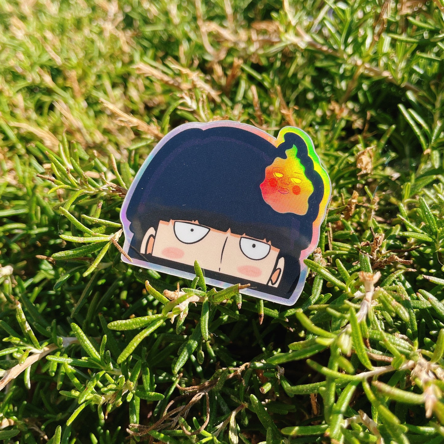 Mini Holographic MP100 Peeker Sticker