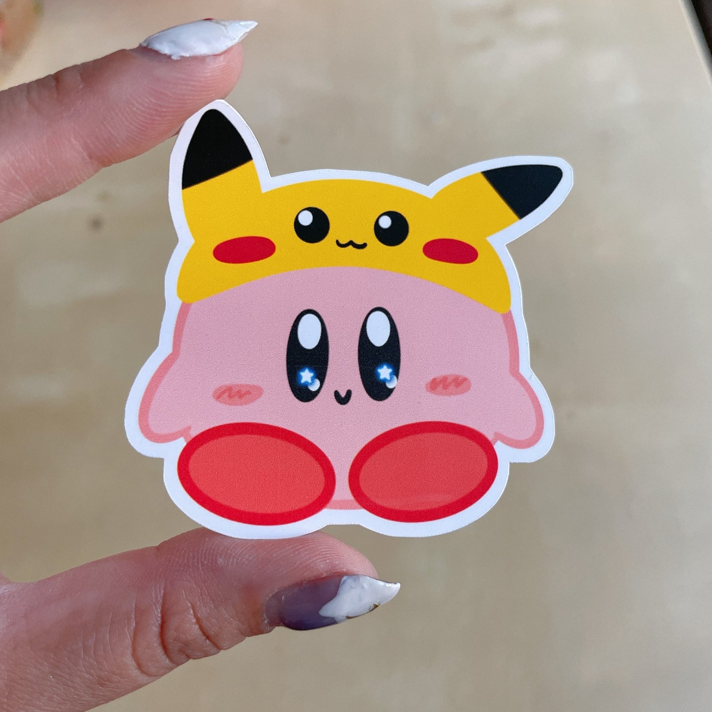 PikaKirby Sticker