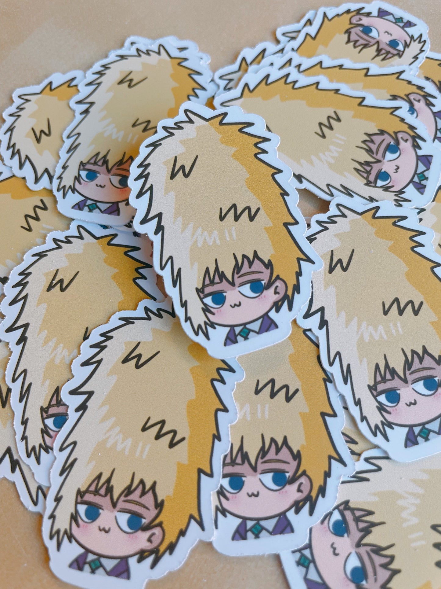 MP100 Big Hair Psychic Sticker