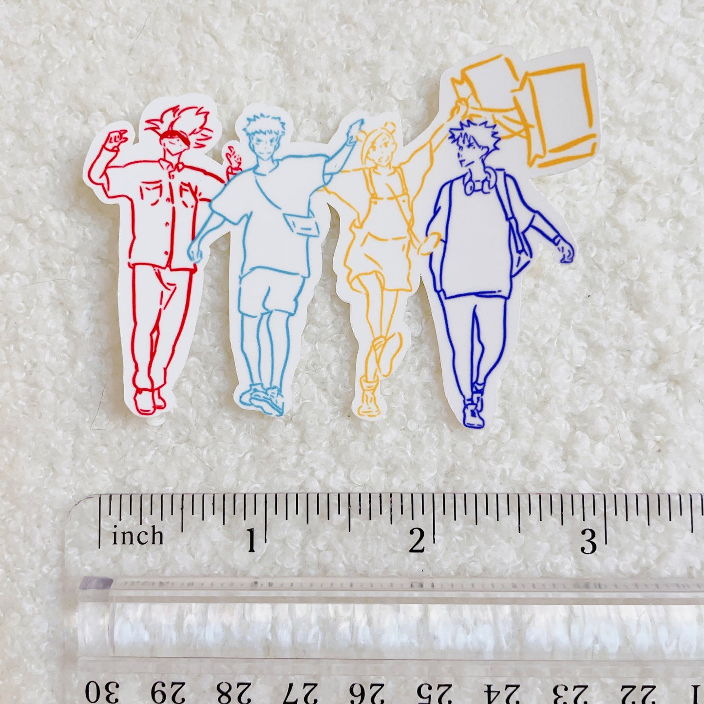 Fab 4 Sticker