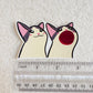 Popping Cat Sticker (Best Seller) UV Proof Available