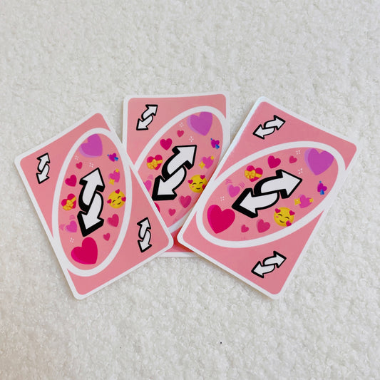 Uno Valentine’s Day Sticker