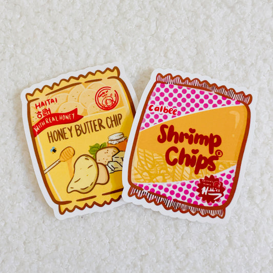 Shrimp Chips | Honey Butter Chips Sticker