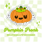 Spooky Frog Stickers