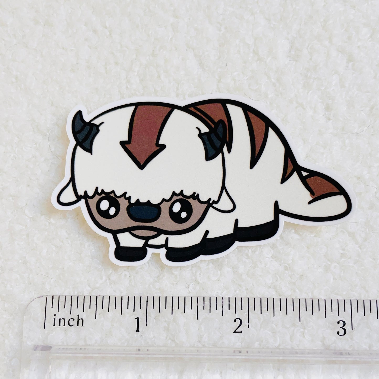 Flying Bison Anime Sticker