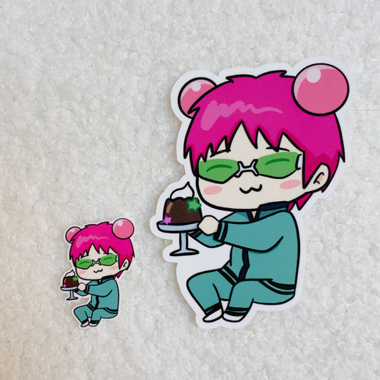 SK & Coffee Jelly Anime Sticker