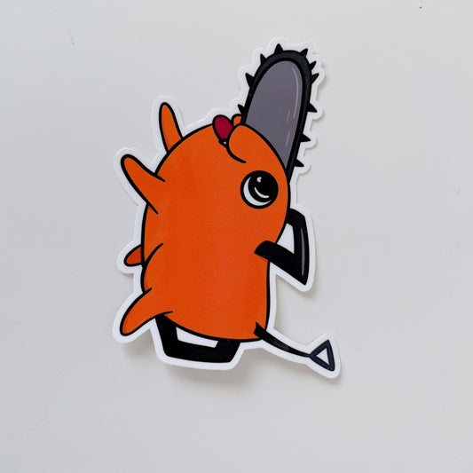 Chainsaw Demon Anime Sticker