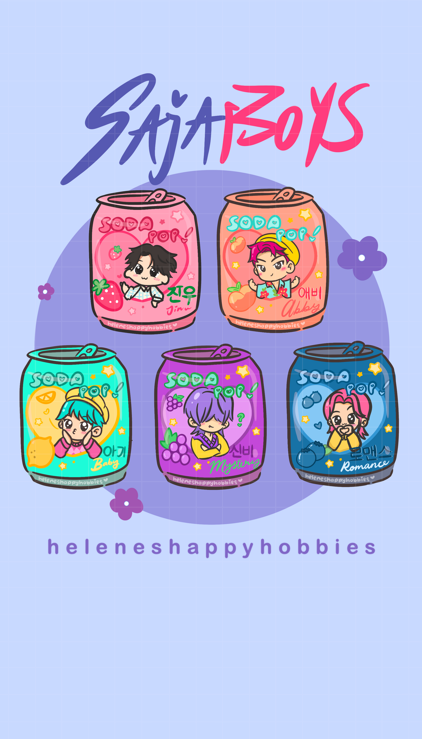 soda pop sticker blind bags ♡