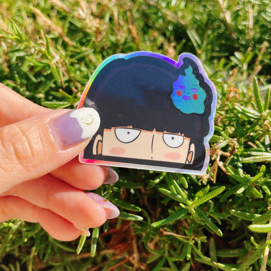 Mini Holographic MP100 Peeker Sticker