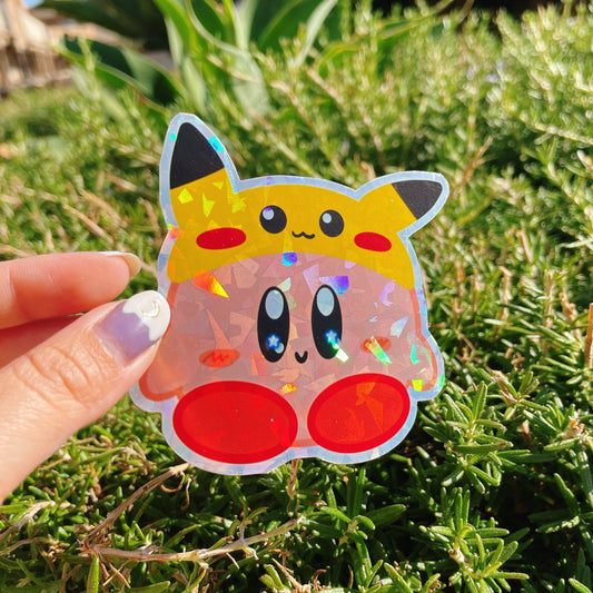 PikaKirby Sticker